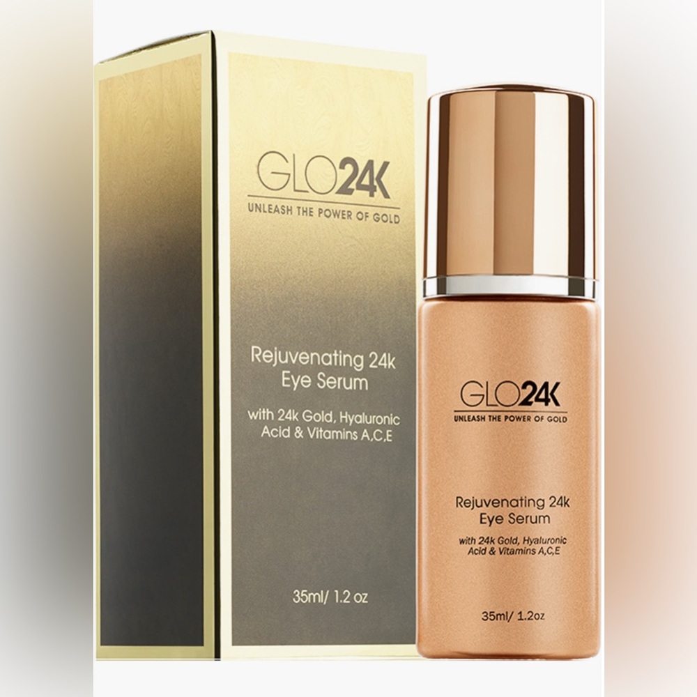 Glo24k Rejuvenating 24k Eye serum 1.2oz NIB